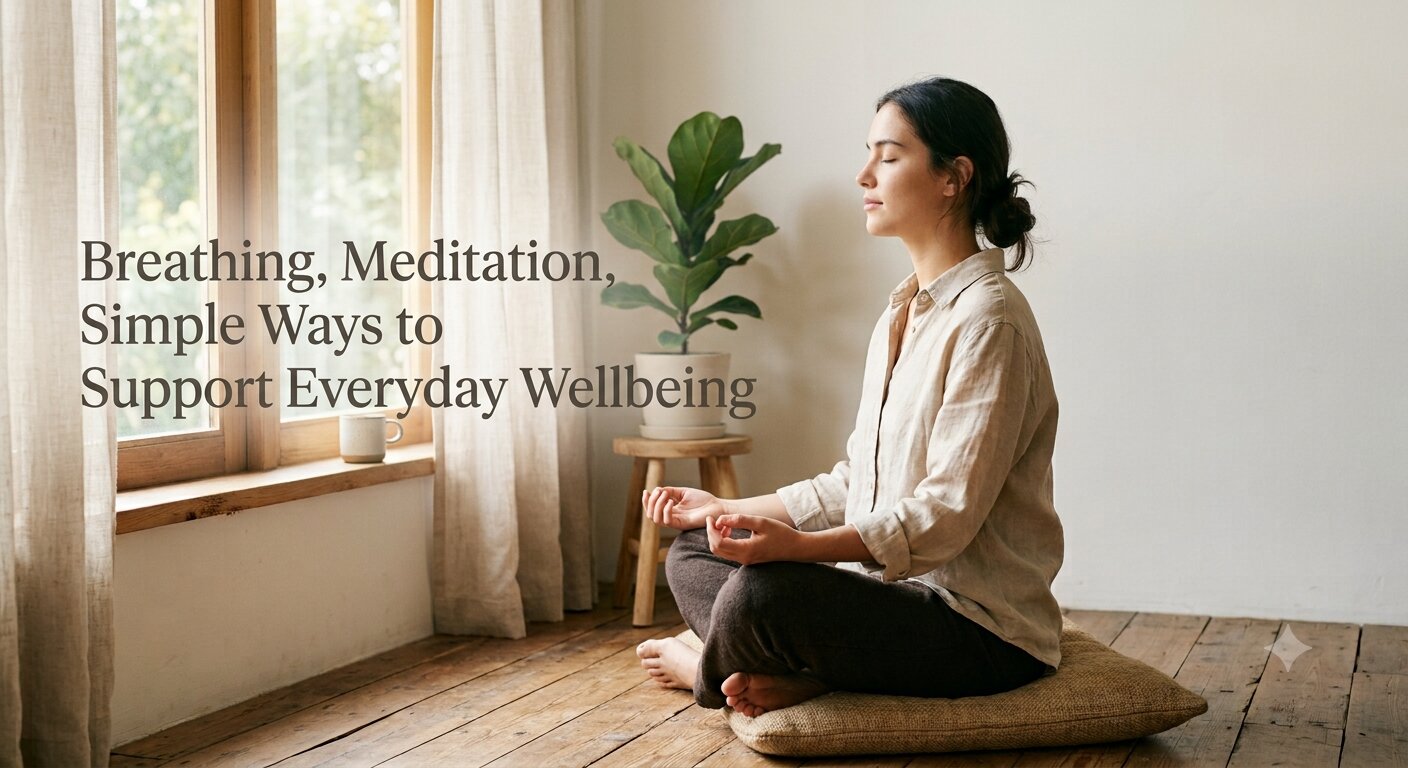 Breathing, Meditation, and Relaxation: Simple Ways to Support Everyday Wellbeing 